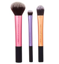 Real Techniques Kit de Pincel para Marquiagem Travel Essentials