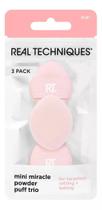 Real Techniques Mini Miracle Powder Puff 3 Itens Real Techniques Mini Miracle Powder Puff 3 Itens