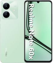 Realme Note 60X - 128GB - 4 GB RAM - Câmera 8MP - Bateria de 5000mAh - Wilderness Green (Verde) 4G
