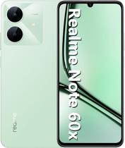 Realme Note 60X 64GB Global 3GB verde 4G Tela 6.74" 90Hz, Câmera 8MP, Bateria 5000mAh, Android 14