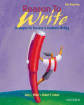 Reason To Write High-Beginner - Student Book - Oxford University Press - ELT