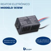 Reator 1 X 16/15W para lâmpadas UV-A