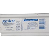Reator Partida Rápida 127v Alto Fator 2x20 - Keiko