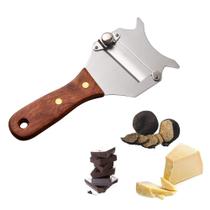 Rebanador para Trufas IMEEA de Acero Inoxidable con Mango de Madera