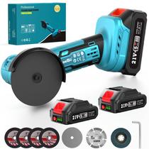 Rebarbadora Seesii Mini 21V 210W com 2 baterias e 7 discos Rebarbadora Seesii Mini 21V 210W com 2 baterias e 7 discos