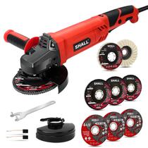 Rebarbadora SHALL 900W 12000RPM 4-1/2 polegadas 6 velocidades 7,5A Rebarbadora SHALL 900W 12000RPM 4-1/2 polegadas 6 velocidades 7,5A