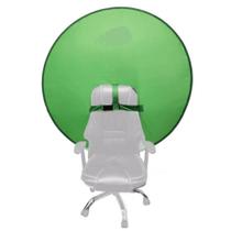 Rebatedor Chroma Key Background Verde 110cm com Fixador de Cadeira para Transmissões e Youtubers - WorldView