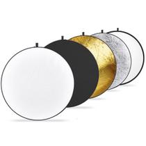 Rebatedor Circular Fotografico 5x1 Cores Com Bolsa - 1,10m