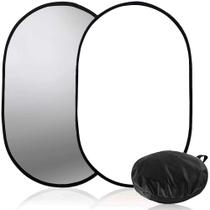 Rebatedor de Luz Fotográfico Oval ou Retangular 2 Em 1 Estúdio ESCOLHA A COR E O TAMANHO ANTES DA COMPRA Rebatedor de Luz Fotográfico Oval ou Retangular 2 Em 1 Estúdio ESCOLHA A COR E O TAMANHO ANTES DA COMPRA
