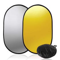 Rebatedor de Luz Fotográfico Oval ou Retangular 2 Em 1 Estúdio ESCOLHA A COR E O TAMANHO ANTES DA COMPRA Rebatedor de Luz Fotográfico Oval ou Retangular 2 Em 1 Estúdio ESCOLHA A COR E O TAMANHO ANTES DA COMPRA