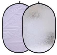 Rebatedor Fotografico 2 Em 1 Prata E Branco 120x180cm