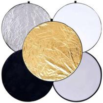 Rebatedor Refletor Luz Fotográfico 104cm 5 em 1 Dobrável com Bolsa 867 - Lorben Rebatedor Refletor Luz Fotográfico 104cm 5 em 1 Dobrável com Bolsa 867 - Lorben