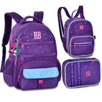 Rebecca Bonbon Kit Mochila de Costas Urban Mix Original Lancheira Térmica Estojo
