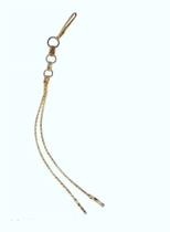 Rebengue Chicote Couro Crú Três Argolas Inox Oferta Cavalo Mula