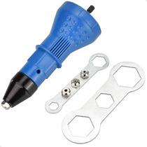 Rebitadeira Adaptador Rebitador Lorben para Parafusadeira Furadeira Rebite GT6363