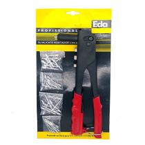 Rebitadeira Manual 4 Pontas Aço Carbono Cabo Emborrachad Rebitadeira Manual 4 Pontas Aço Carbono Cabo Emborrachad