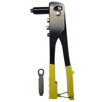 Rebitadeira Manual 9,5 Polegadas 4 Bicos alicate rebitador