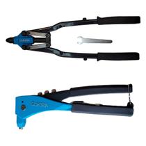 Rebitador Manual c/4 bicos e Rebitadeira alavanca de 3 bicos