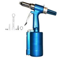Rebitador Pneumatico 1/4 Profissional Acessorios Alicate Rebitadeira Hidraulico Reforcada Rebites Repuxo