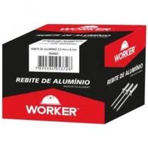 Rebite aluminio 4,0mmx12mm 1000 pecas worker