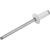 Rebite Alumínio Branco 4,0x10mm 410 com 1000 peças - Vonder Rebite Alumínio Branco 4,0x10mm 410 com 1000 peças - Vonder