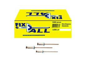 Rebite Alumínio Repuxo 316 Mil 1000 Pçs Fix All