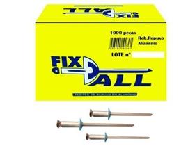 Rebite Alumínio Repuxo 530 Mil 500 Pçs Fix All