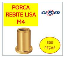 Rebite Com Rosca Interna M4 Porca Rebite Popnut Emb. C/ 500