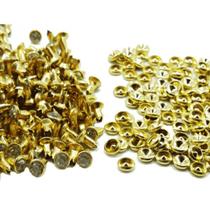 Rebite Com Strass 6x8mm Dourado Ou Prata - 1000 peças Rebite Com Strass 6x8mm Dourado Ou Prata - 1000 peças