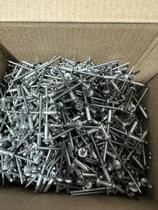 Rebite de Repuxo 310 Alumínio Natural Brilhante 1000 peças