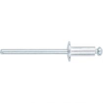 Rebite De Repuxo Aluminio 4,0 X 12Mm Mtx - 406409 Kit 50 Peças