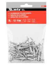 Rebite De Repuxo Cromado 4,8x14mm 50 Peças Mtx Rebite De Repuxo Cromado 4,8x14mm 50 Peças Mtx