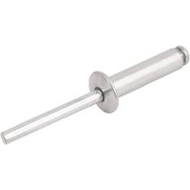 Rebite de repuxo em alumínio 4,0 x 25 mm com 50 peças