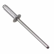 Rebite de repuxo em alumínio de 4 x 12 mm - 100 unidades