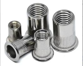 Rebite M8 Aba Plana Inox 1000Pçs