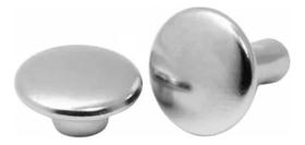 Rebite Metal Simples Niquelado N2 Cassmar 1000 unidades