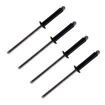 Rebite pop de repuxo de alumínio preto 316 3.2x16mm 100 Pçs Rebite pop de repuxo de alumínio preto 316 3.2x16mm 100 Pçs