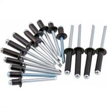 Rebite Rebitop Aluminio Preto Repuxo R316 Mil Rebite Rebitop Aluminio Preto Repuxo R316 Mil