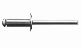 Rebite Repuxo 310 Alumínio 1.000 Unidades