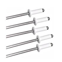 REBITE REPUXO 408 4,0x8 ALUMINIO BRANCO PCT C/100 PCS