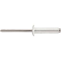 Rebite Repuxo De Alumínio 2,4x10,0mm Mandril Aço Com 100 Peç Rebite Repuxo De Alumínio 2,4x10,0mm Mandril Aço Com 100 Peç