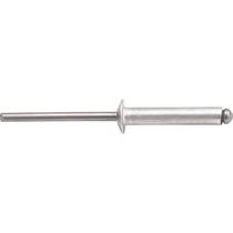 Rebite repuxo de alumínio 3,2x25,0mm mandril aço com 1000 pe