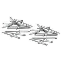 Rebites De Alumínio Com Repuxo 4.0 X 14Mm 50 Peças 406439