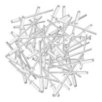 Rebites de repuxo, 4 x 6mm, 50 pcs // mtx