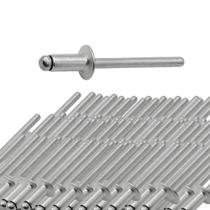 Rebites de repuxo 4,0x10mm 100un Rebites de repuxo 4,0x10mm 100un