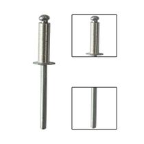 Rebites De Repuxo Aluminio 3.2 X 10mm 50 Pçs Rebites De Repuxo Aluminio 3.2 X 10mm 50 Pçs