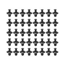 Rebites Plásticos Pretos De 8mm Para Fixação De Para-choques E Para-lamas De Carros Toyota, Nissan,