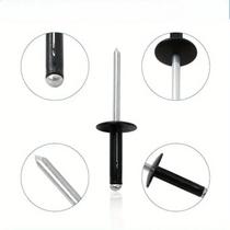 Rebites Trifólios De Alumínio Pintados De Preto Com Flange Grande Para Ar Condicionado Automotivo Rebites Trifólios De Alumínio Pintados De Preto Com Flange Grande Para Ar Condicionado Automotivo