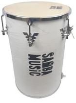 Rebolo 50 x 12 - Samba Music - Madeira PVC Branco Wood - PHX
