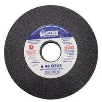 Rebolo Abrasivo 6x1x1.1/4 G46 Cinza Icder Rebolo Abrasivo 6x1x1.1/4 G46 Cinza Icder